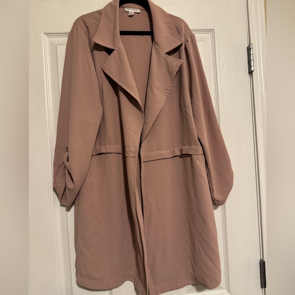 Soho Apparel XL Blush Pink Jacket